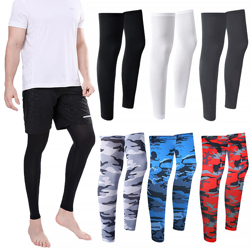 Cycling Gear Usa - 여름용 러닝 사이클링 레그 슬리브 아이스