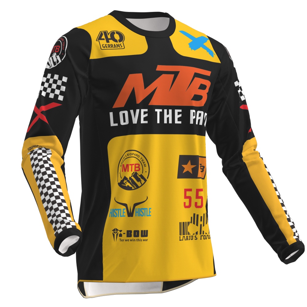 Cycling Gear Shop - 아웃도어 산악자전거 긴팔 사이클링 저지 통기성
