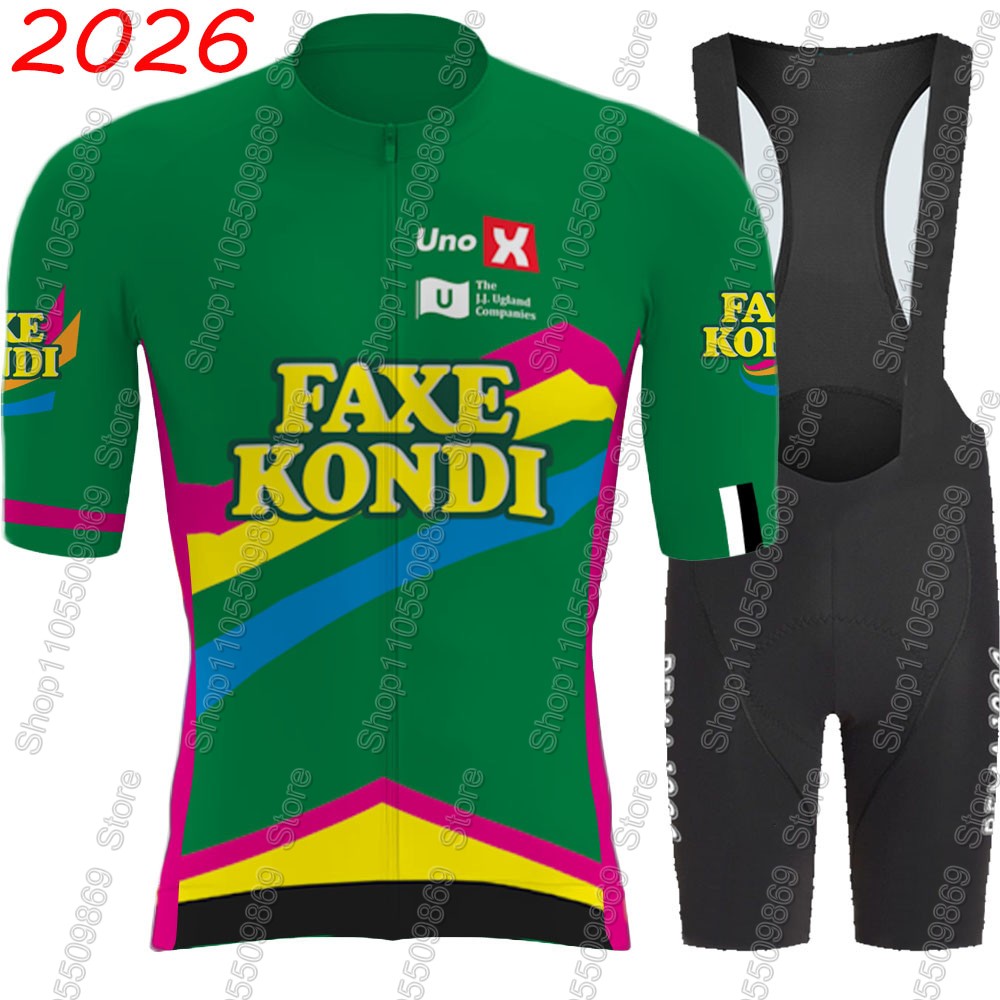Cycling Gear Outfit - UNO X 2026 프로 팀 사이클링