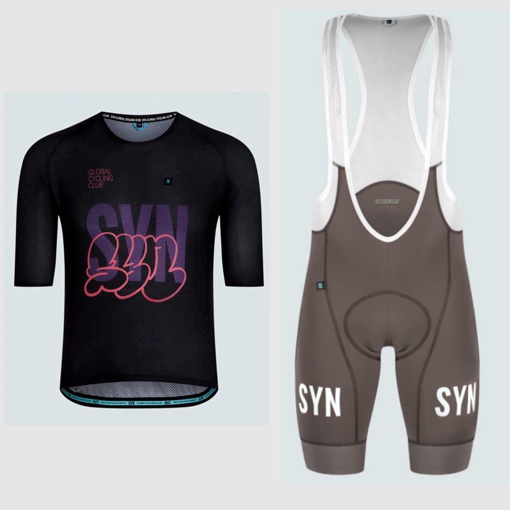 Cycling Gear Outfit - 남성용 트레이닝 디자인 랩 ZIPLESS JERSEY