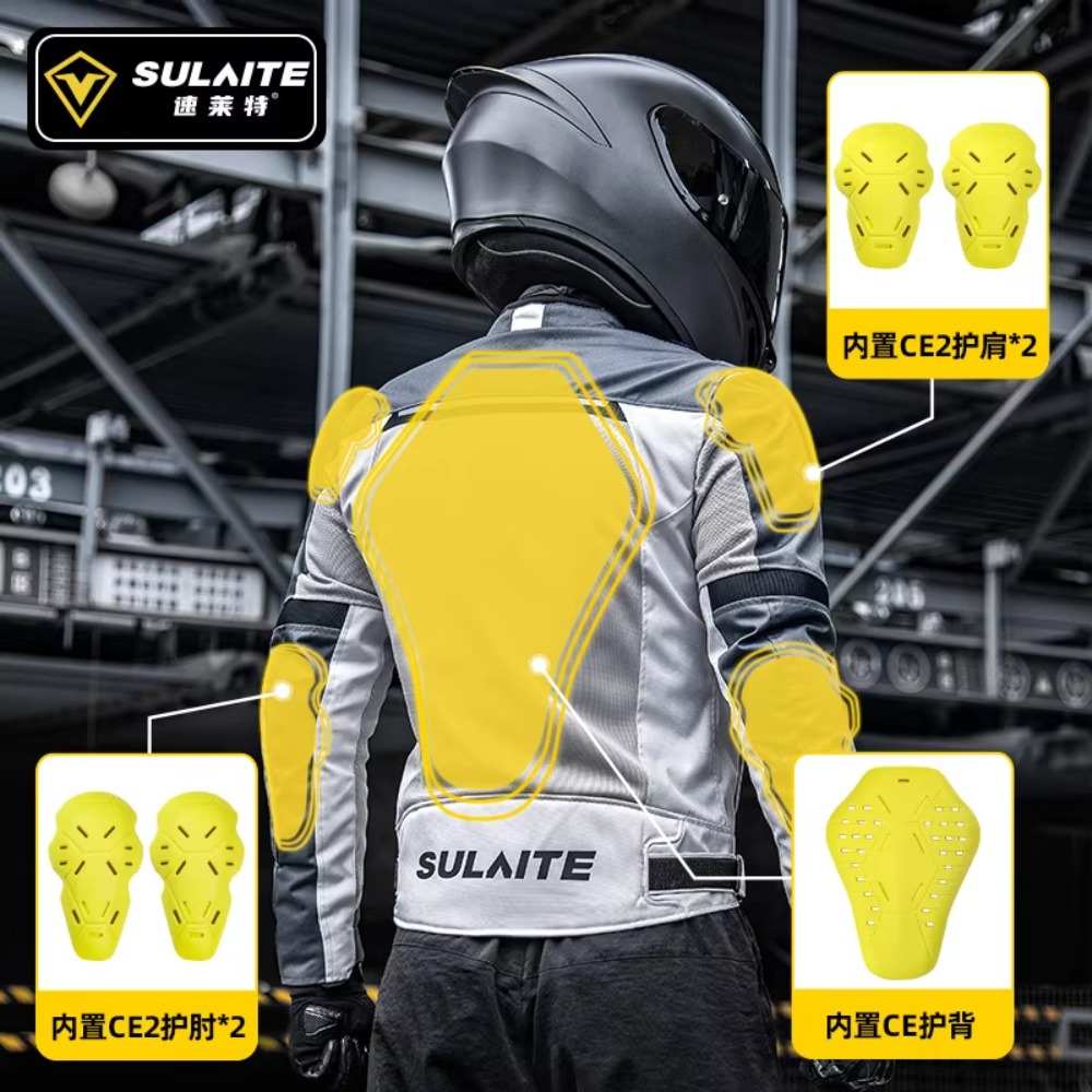 Sulaite 오토바이 메쉬 라이딩 재킷 남성용 여름  - Cycling Gear For Sale 리뷰 및 가격