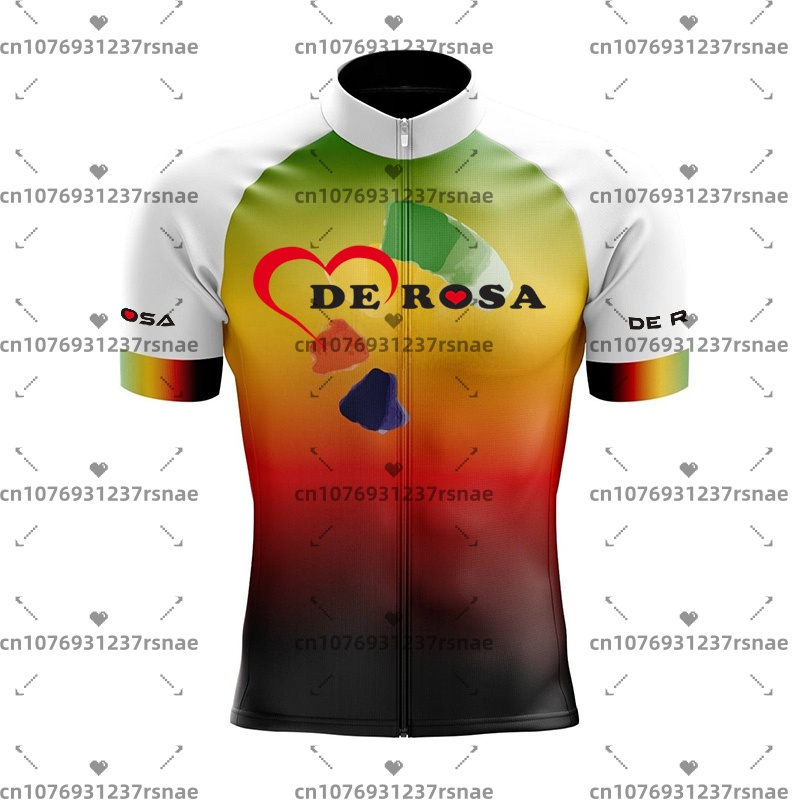 데 로사 여름 사이클링 저지 반팔 반사 패드 바이브 반 - Cycling Gear For Sale 리뷰 및 가격