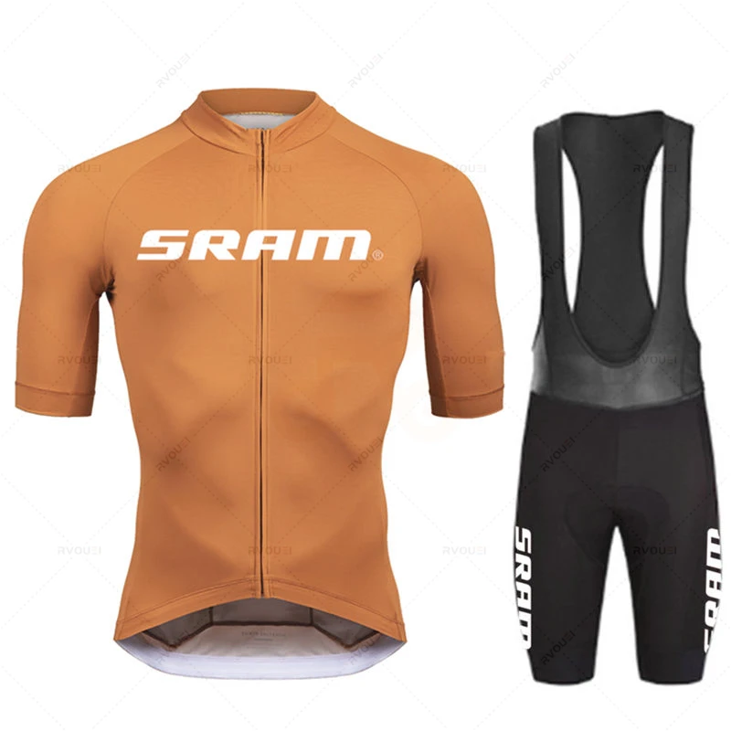 2024 Sram Pro 사이클링 저지 세트 남성용 턱 - Cycling Gear Outfit 리뷰 및 가격