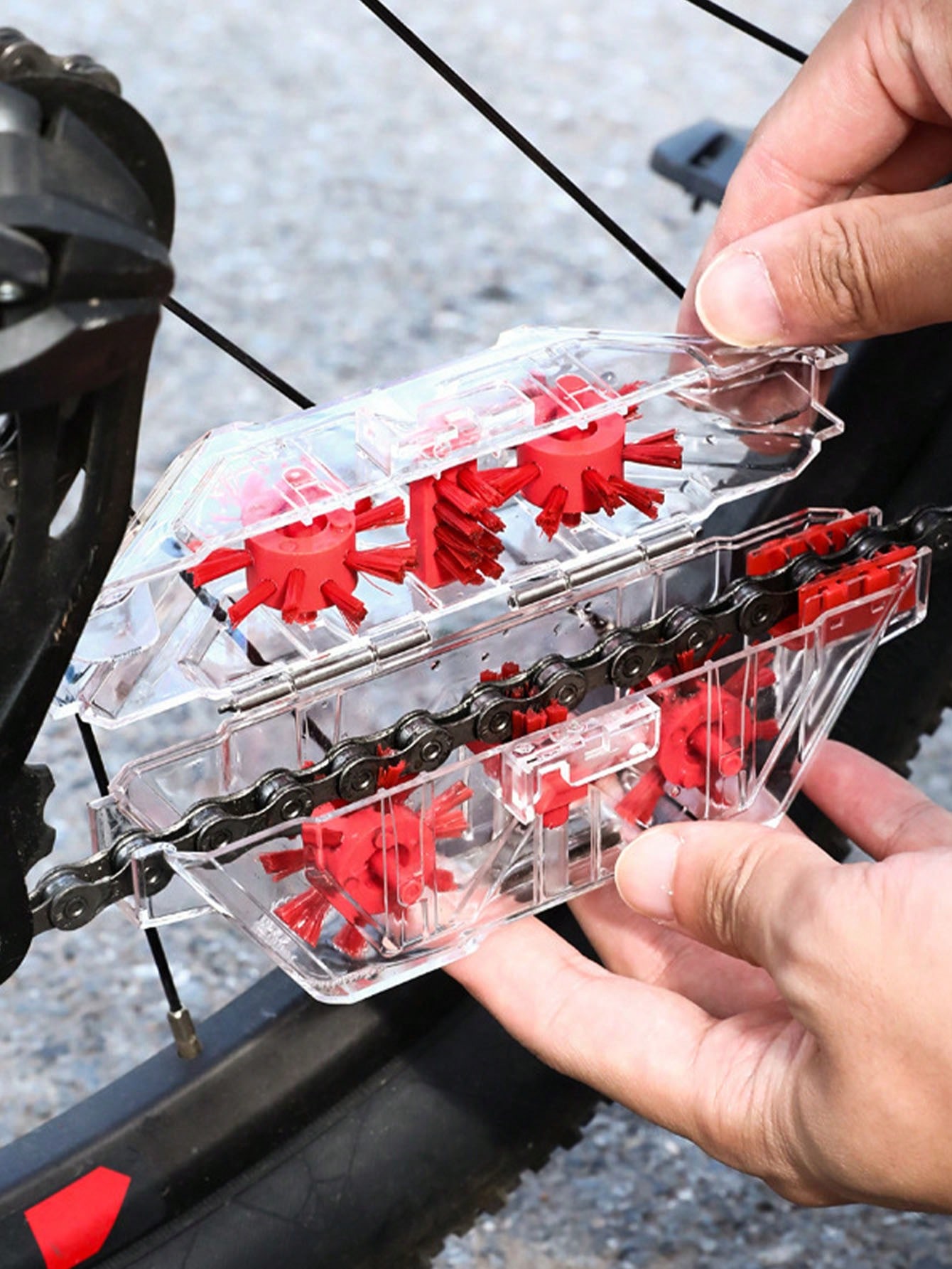 1pc 자전거 체인 클리너 산악 도로 자전거 투명 시각 - Bicycle Chain Lubricant 리뷰 및 가격