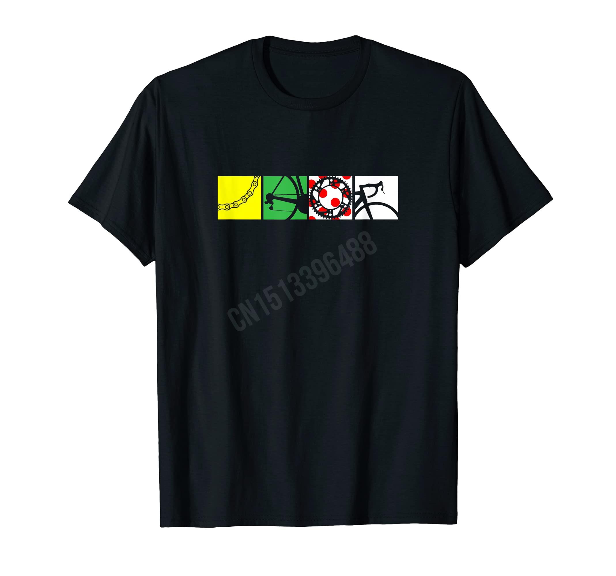 포 기어 투어 프랑스 사이클링 티셔츠 힙합 탑 코튼 티 - Cycling Gear Shop 리뷰 및 가격