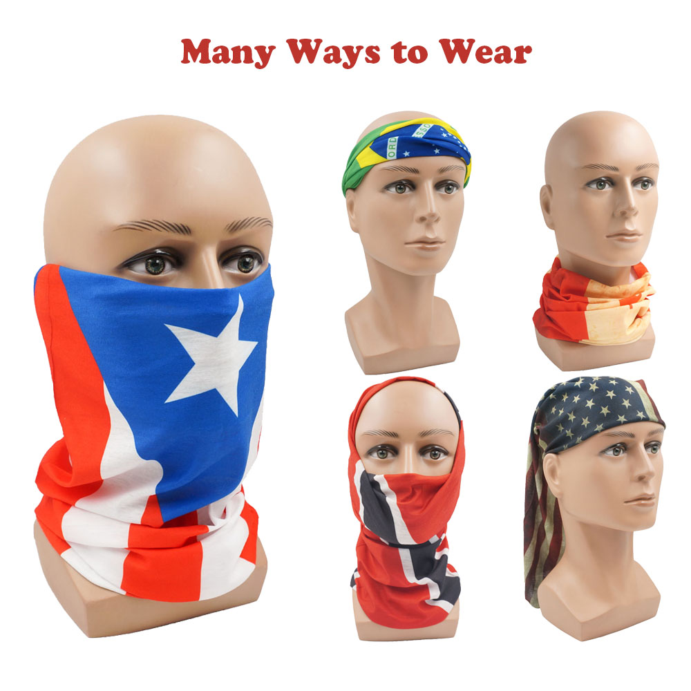 나이지리아 국기 Bandanna 여성 목 각반 캠핑 B - Cycling Gear For Women 리뷰 및 가격