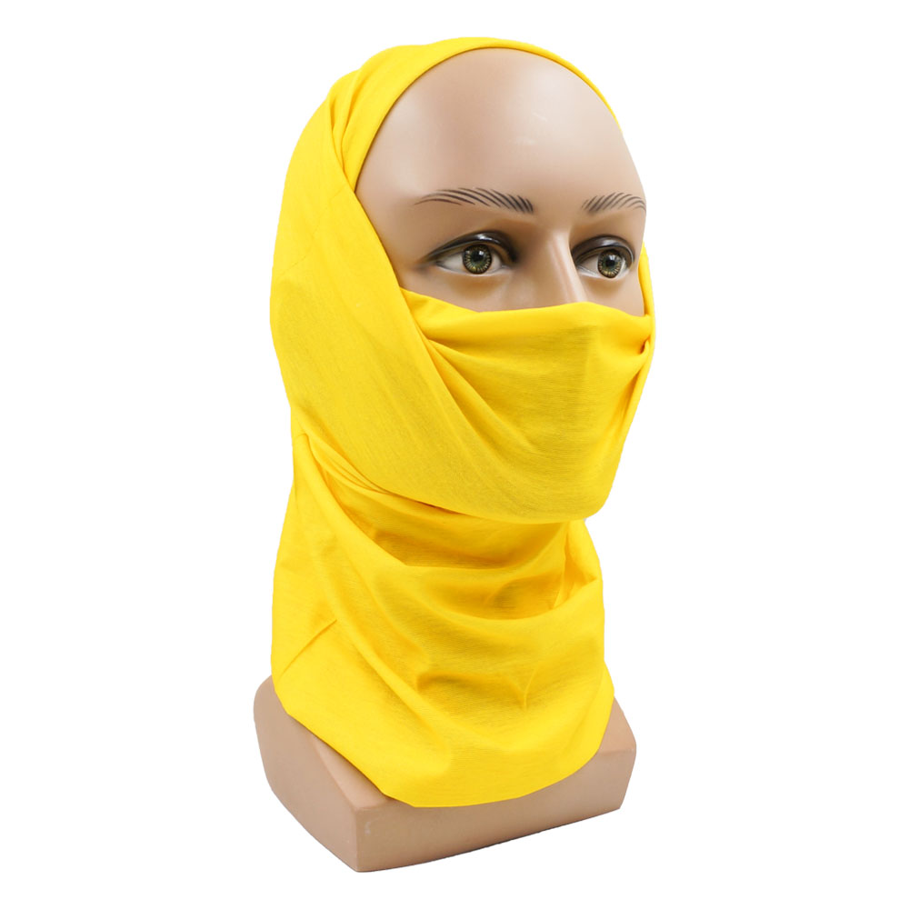 노란색 다기능 사이클링 넥 게이터 자외선 차단 통기성  - Cycling Gear For Women 리뷰 및 가격