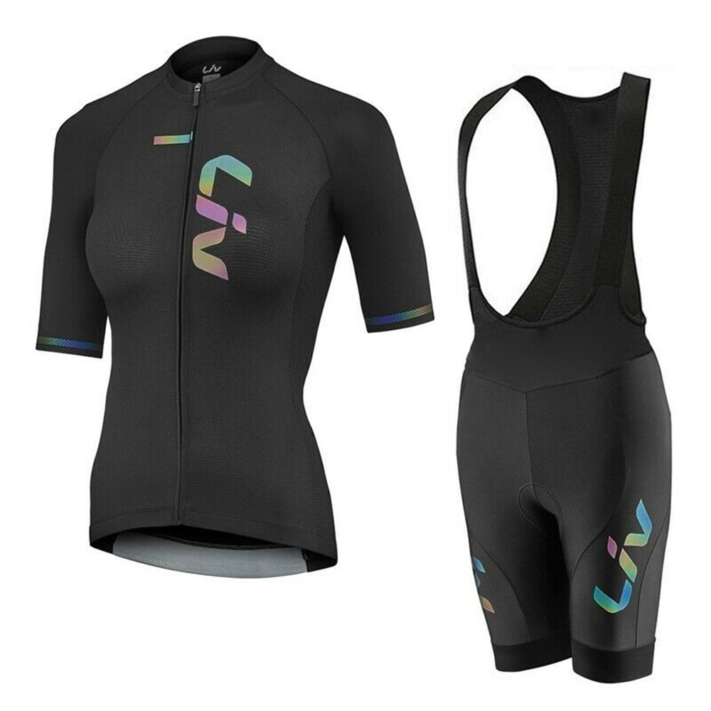 LIV 여름 사이클링 저지 턱받이 반바지 세트 여성 1 - Cycling Gear Outfit 리뷰 및 가격