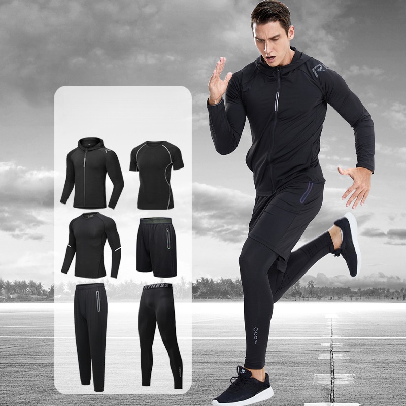 루루에스 남성용 6피스 스포츠웨어 세트 통기성 캠핑복  - Cycling Gear Outfit 리뷰 및 가격
