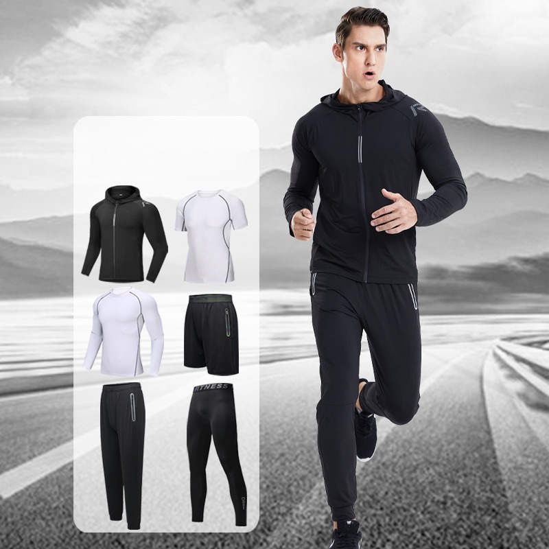 루루에스 남성용 6피스 스포츠웨어 세트 통기성 캠핑복  - Cycling Gear Outfit 리뷰 및 가격